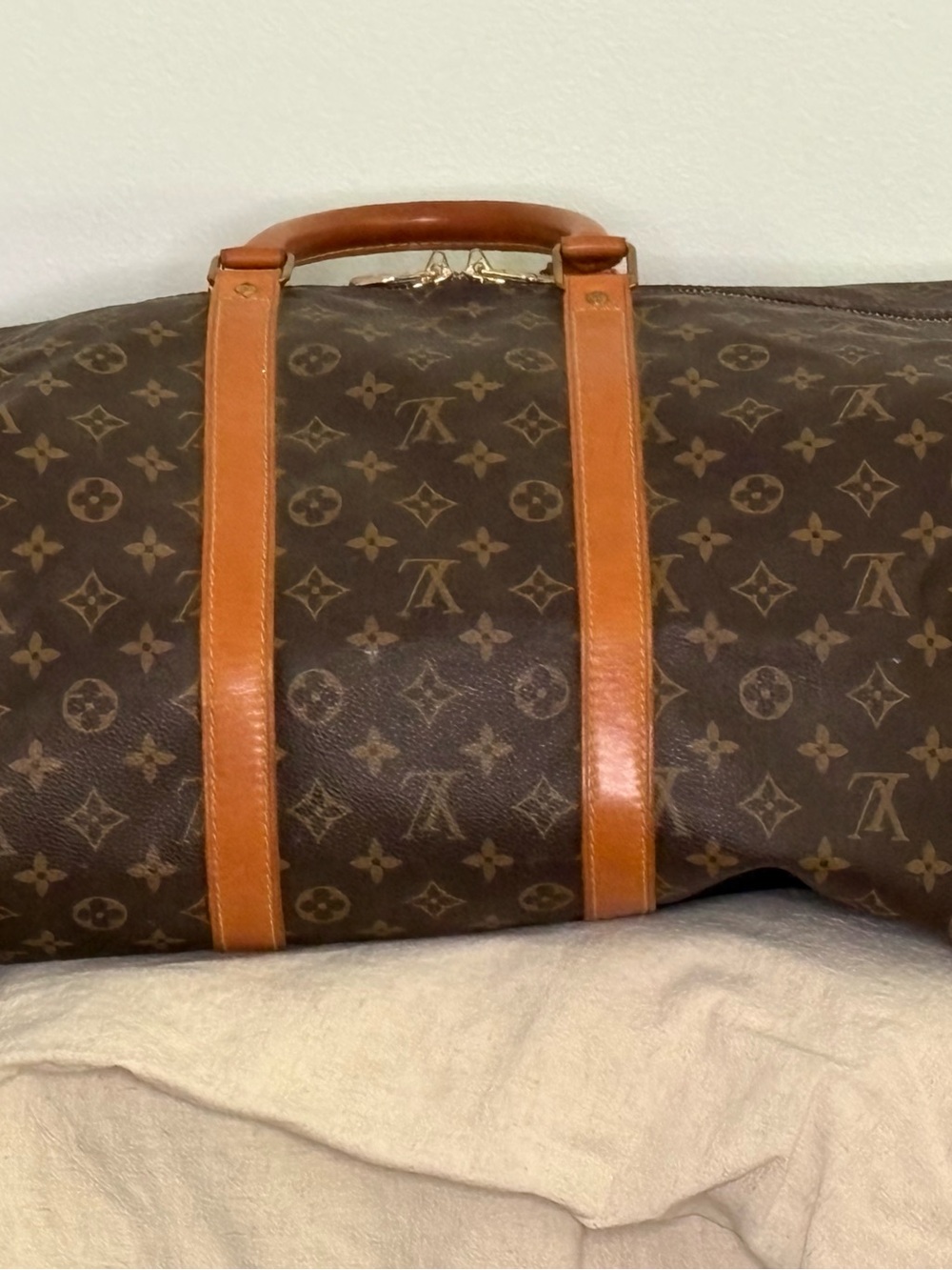 1990s Louis Vuitton Keepall 55 - Picture 3 of 16